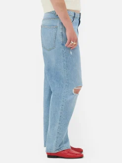 Rita Ora Ripped Dad Jeans|Primark New