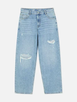 Rita Ora Ripped Dad Jeans|Primark New