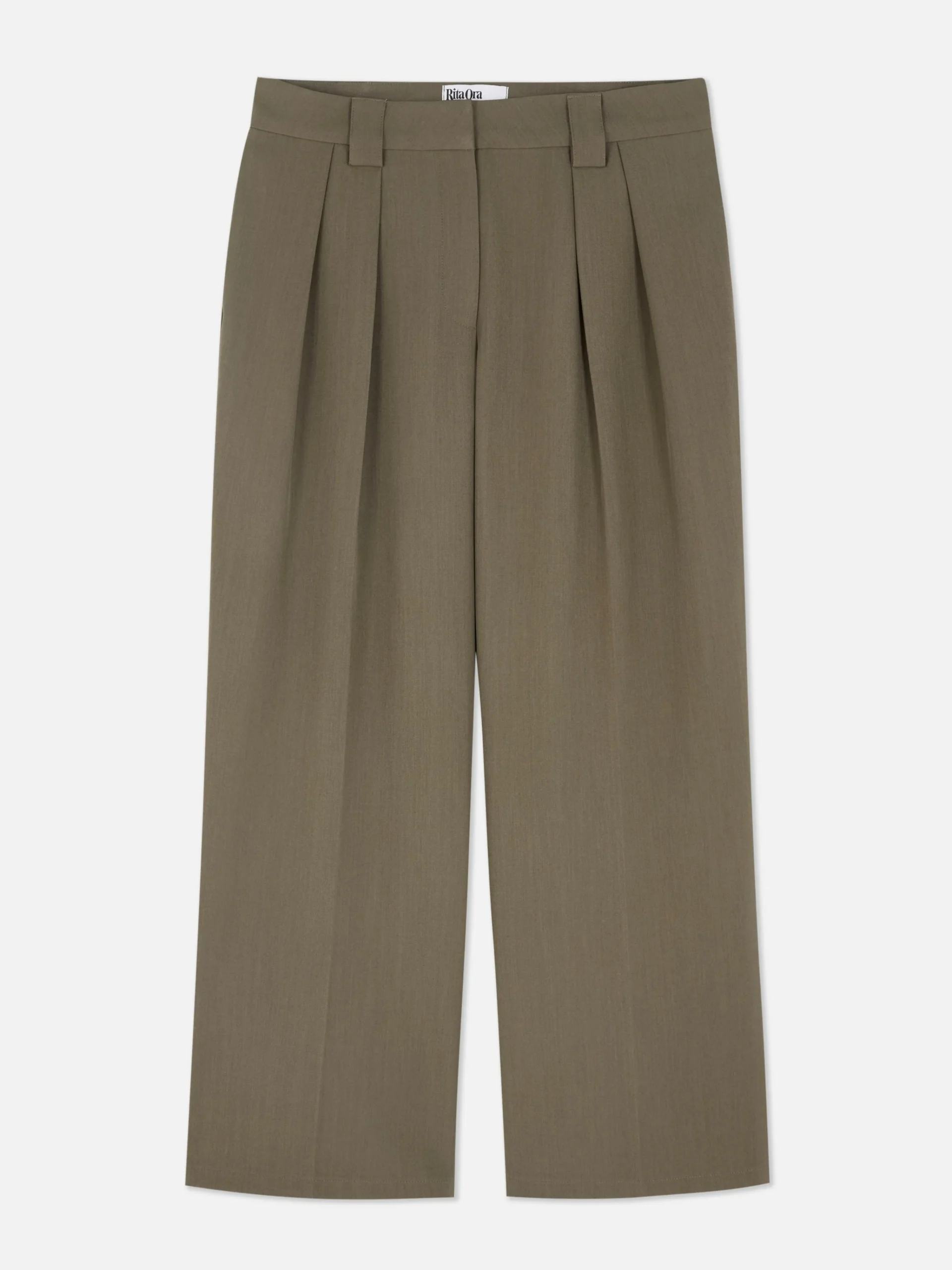 Rita Ora Slouchy Pleated Wide Leg Pants|Primark Sale
