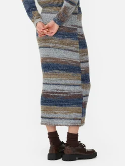 Rita Ora Space Dye Midi Skirt|Primark Discount