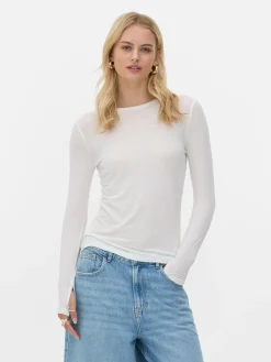 Rita Ora Stretch Long Sleeve T-Shirt|Primark Hot