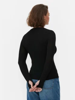 Rita Ora Stretch Long Sleeve T-Shirt|Primark Best
