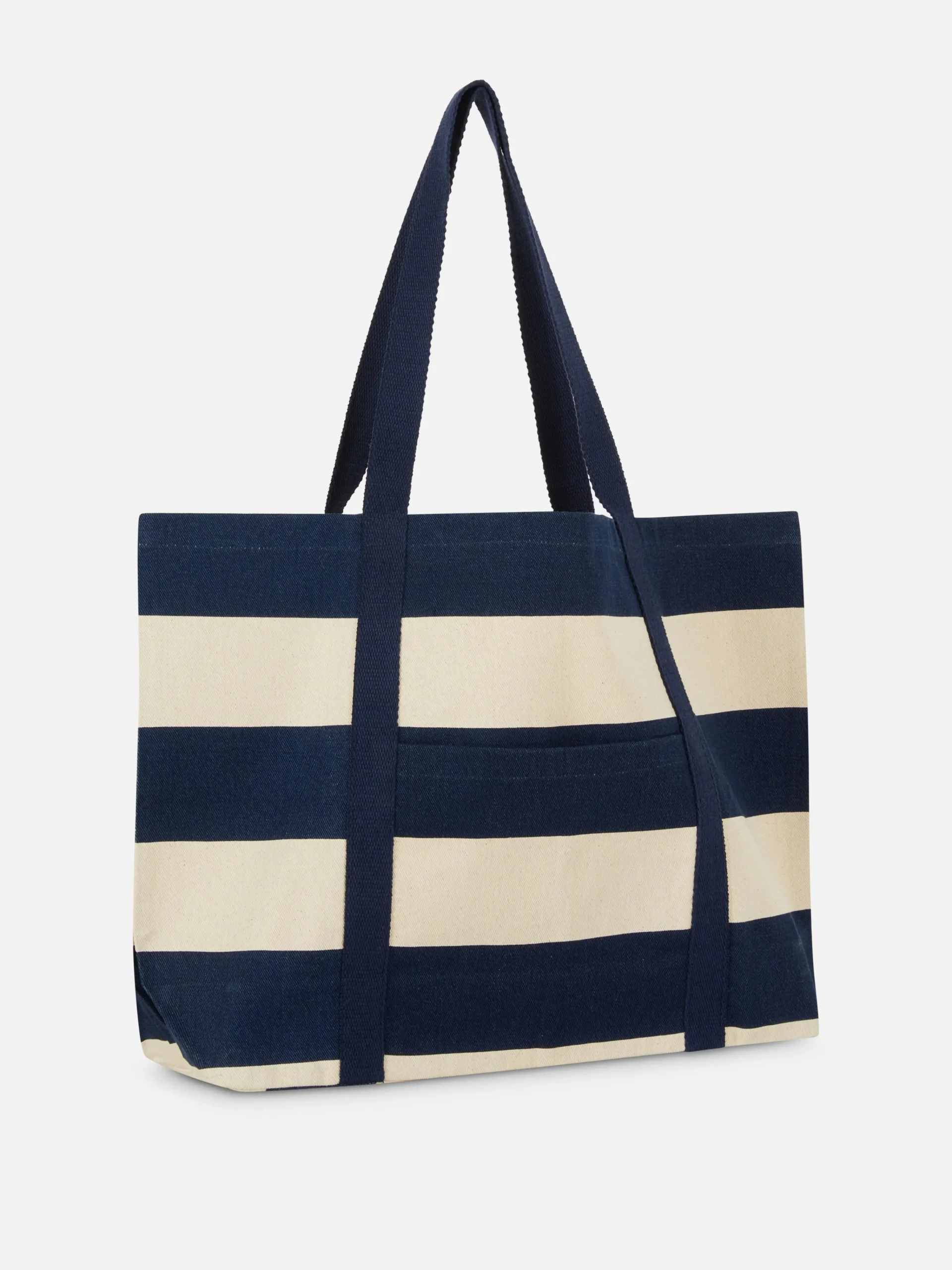 Rita Ora Stripe Canvas Shopper Bag|Primark Discount