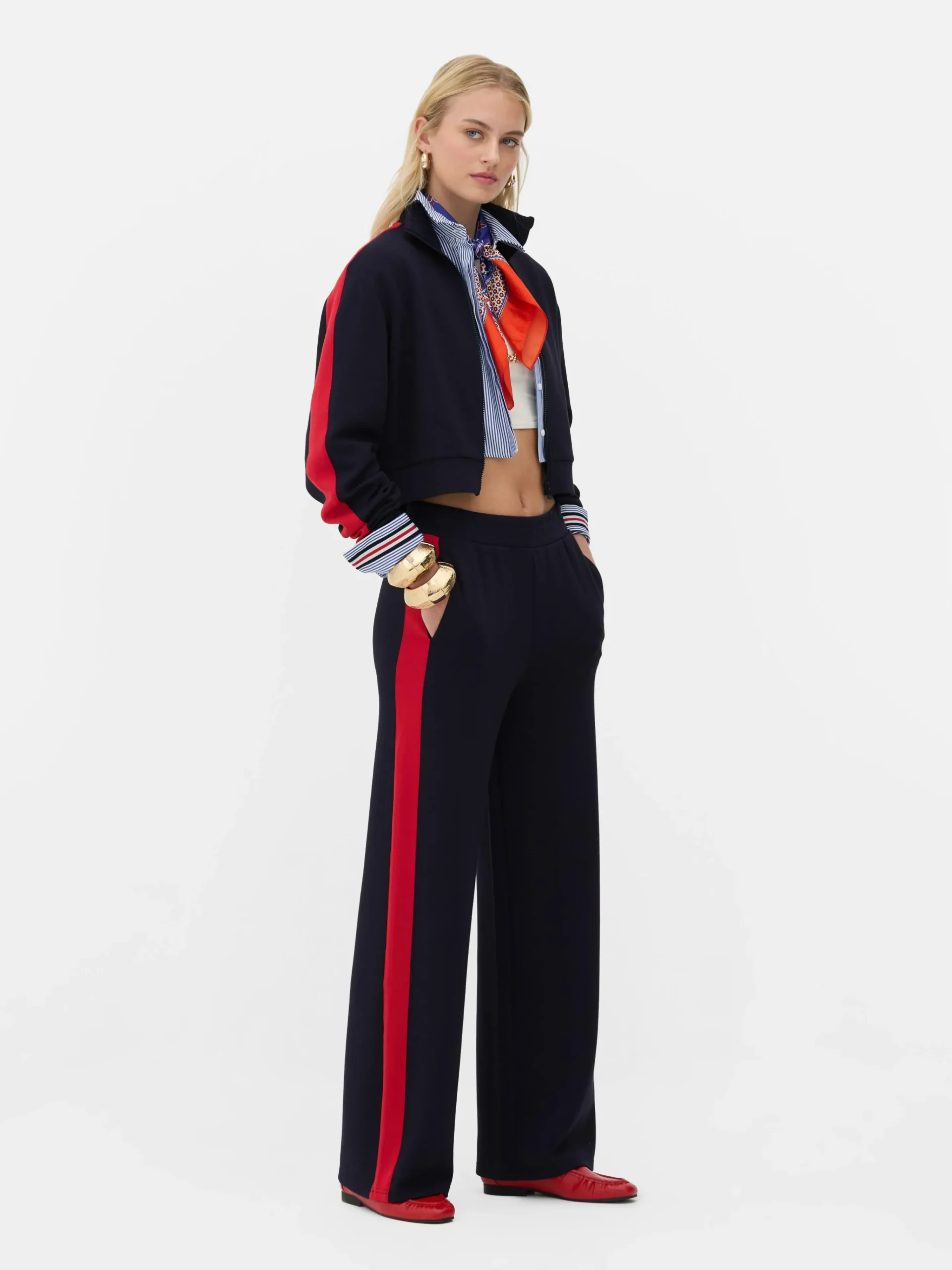 Rita Ora Wide Leg Joggers|Primark Outlet