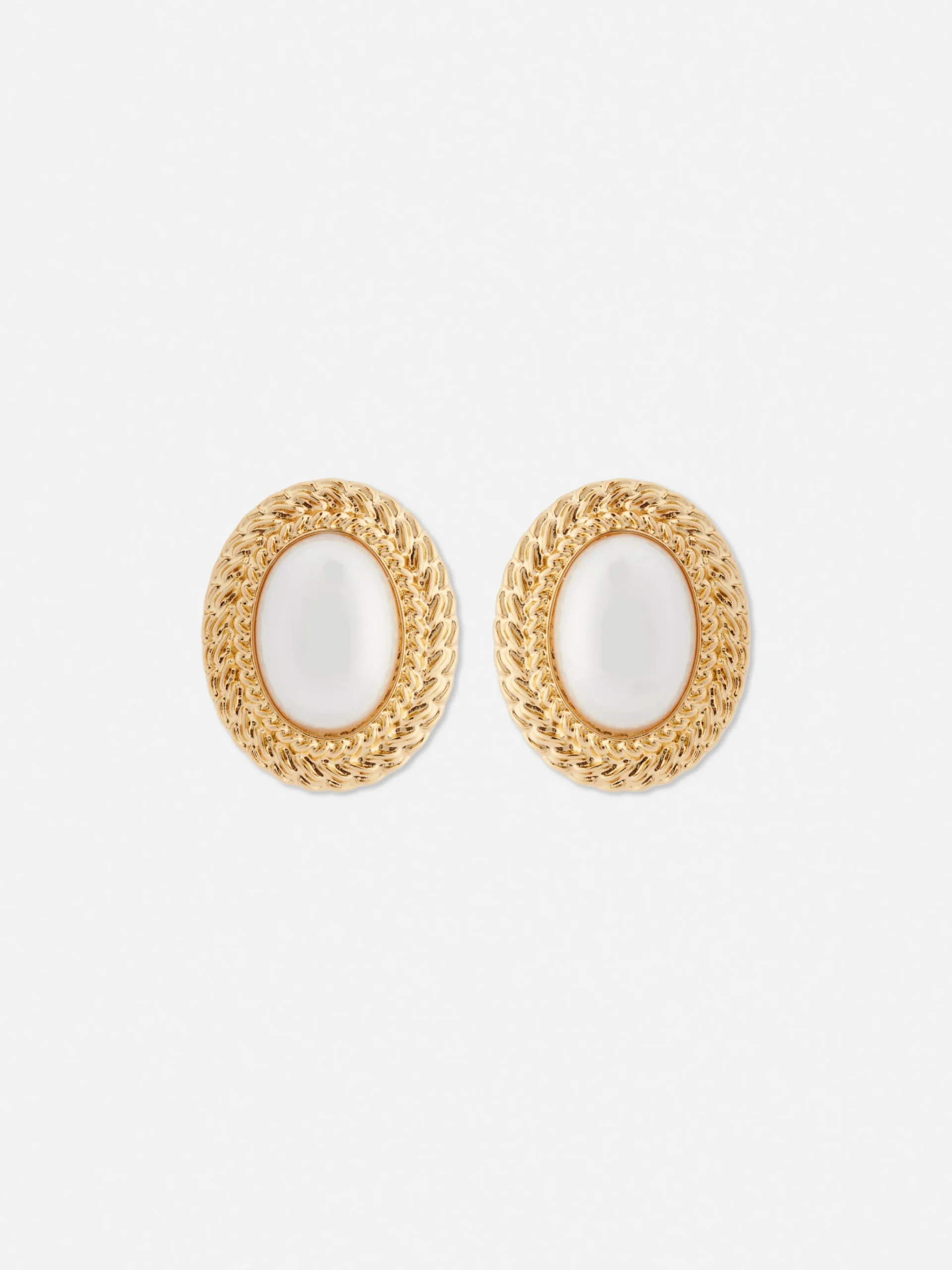 Rita Ora XL Faux Pearl Stud Earrings|Primark Best