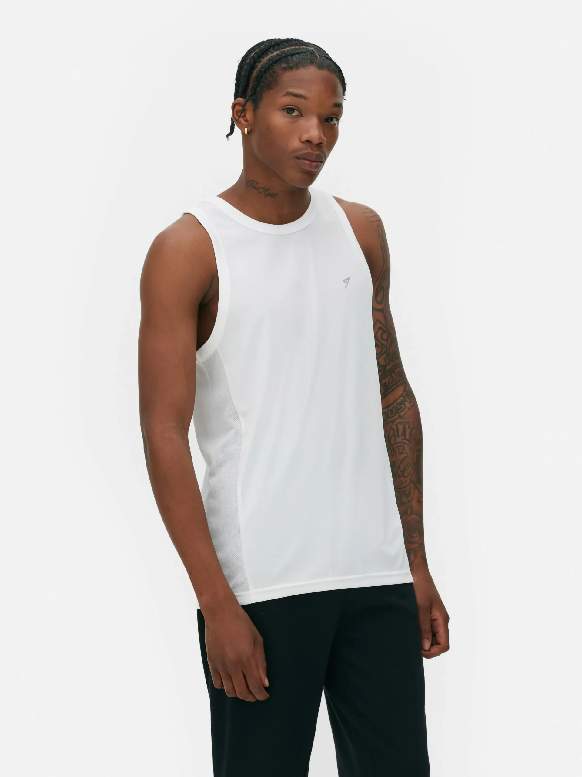 Round Neck Sports Tank|Primark Hot
