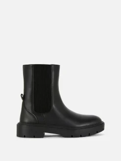 Round Toe Chelsea Boots|Primark New