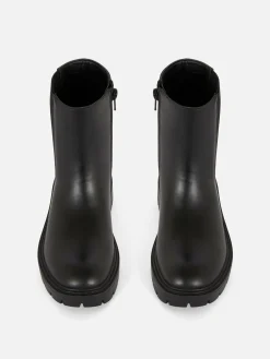 Round Toe Chelsea Boots|Primark New