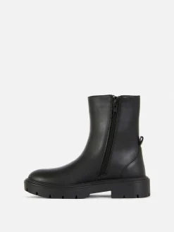 Round Toe Chelsea Boots|Primark New
