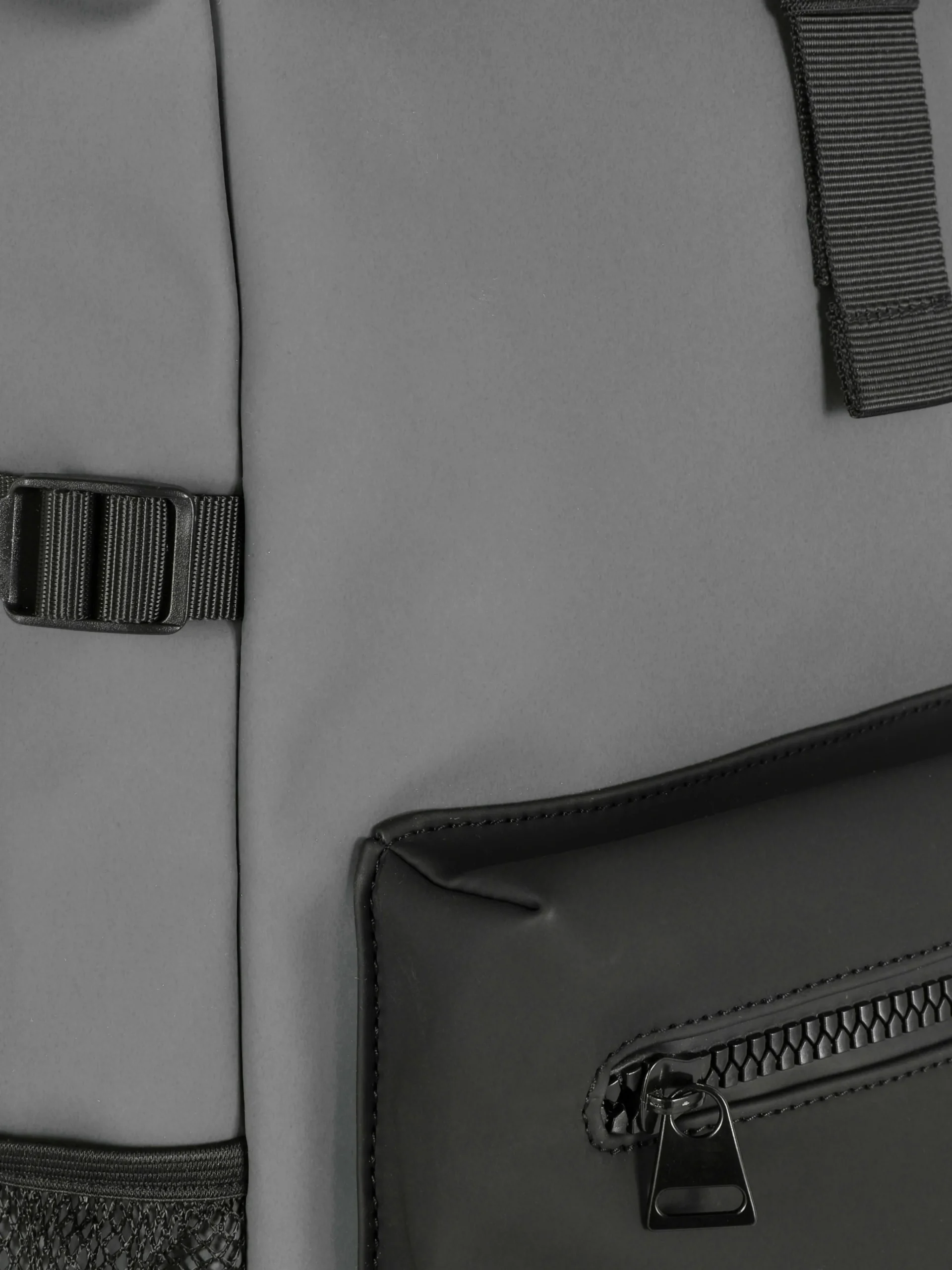 Rubberized Roll Top Backpack|Primark Discount