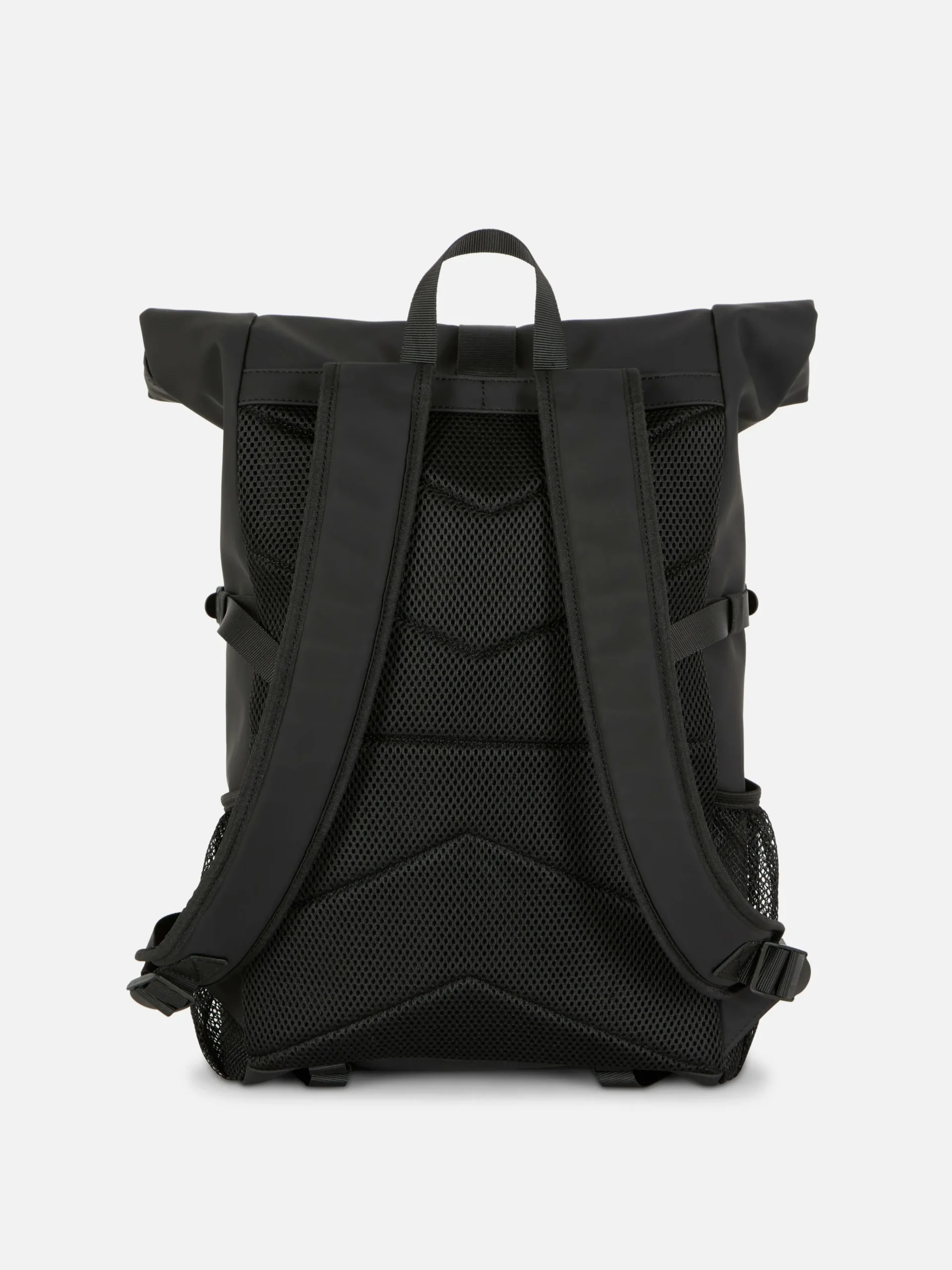 Rubberized Roll Top Backpack|Primark Hot