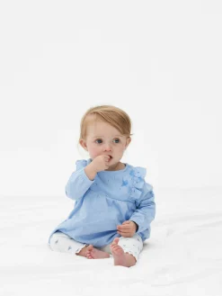 Ruffled Blouse And Leggings Set|Primark Outlet