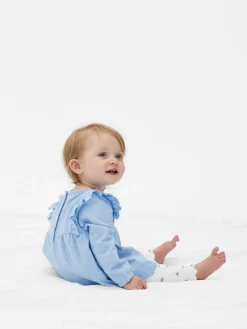 Ruffled Blouse And Leggings Set|Primark Outlet