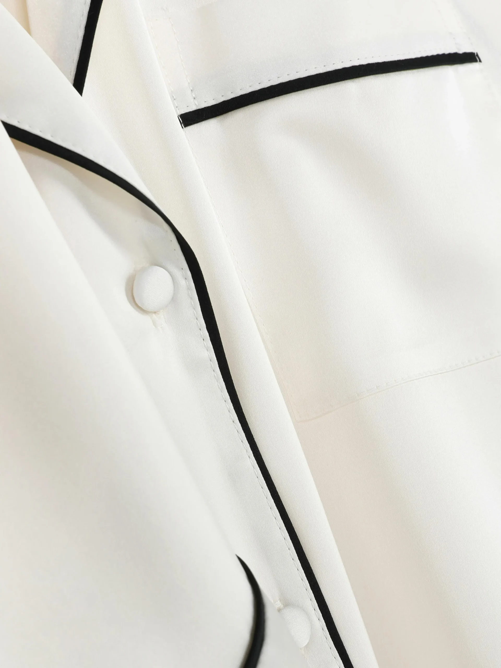 Satin Long Sleeve Shirt Pajama Set|Primark Discount
