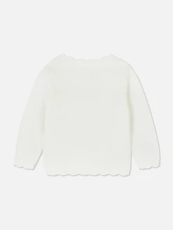 Scallop Trim Cardigan|Primark Online