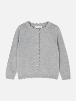 Scalloped Cardigan|Primark Online