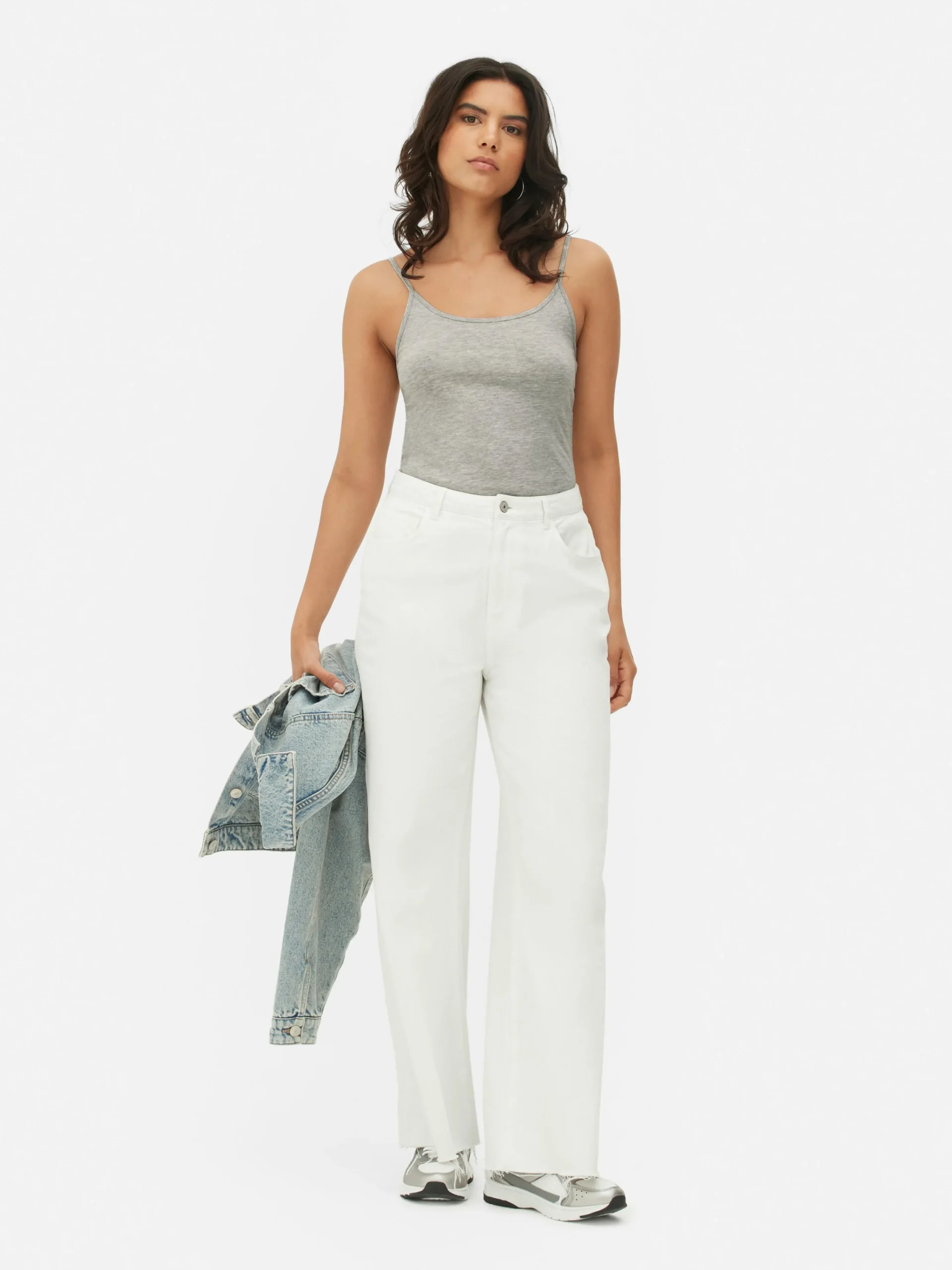 Scoop Neck Stretch Cami|Primark Outlet