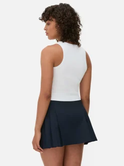 Scoop Neck Tank With Built-In Bra|Primark New