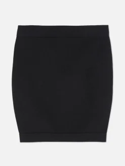 Seamfree Ribbed Mini Skirt|Primark Sale
