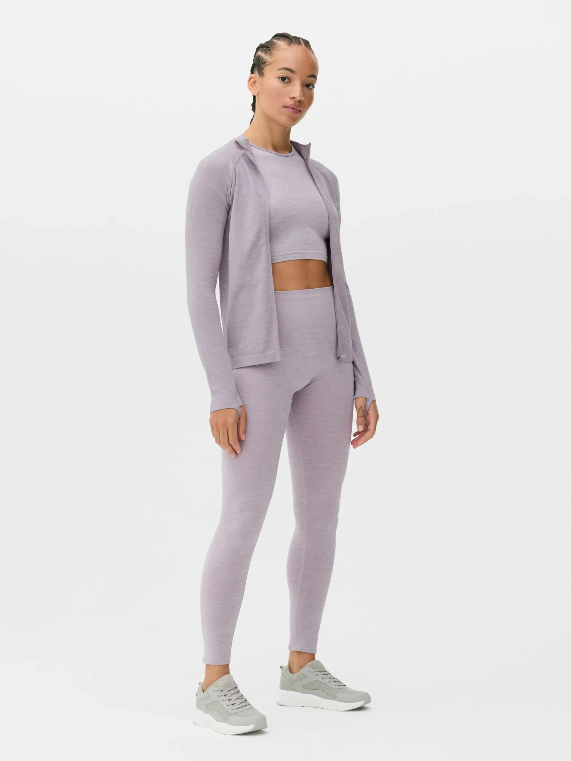 Seamless Zip Workout Jacket|Primark New