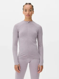 Seamless Zip Workout Jacket|Primark New