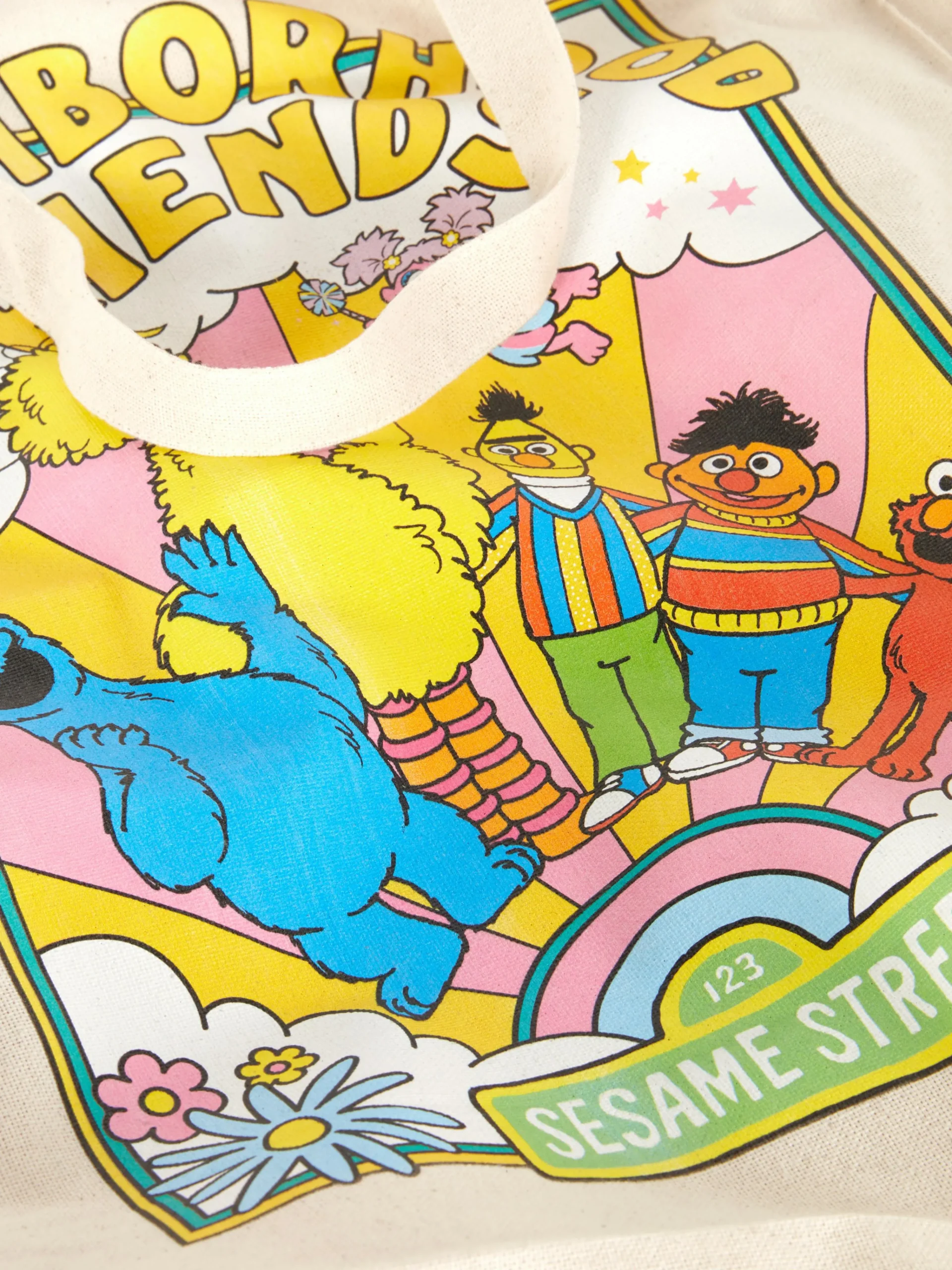 Sesame Street Canvas Tote|Primark Hot