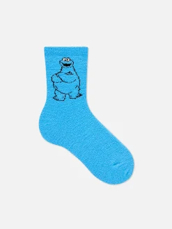 Sesame Street Cookie Monster Cozy Socks|Primark Sale