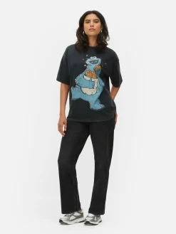 Sesame Street Cookie Monster T-Shirt|Primark New