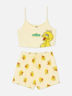 Sesame Street Short Pajama Set|Primark Online
