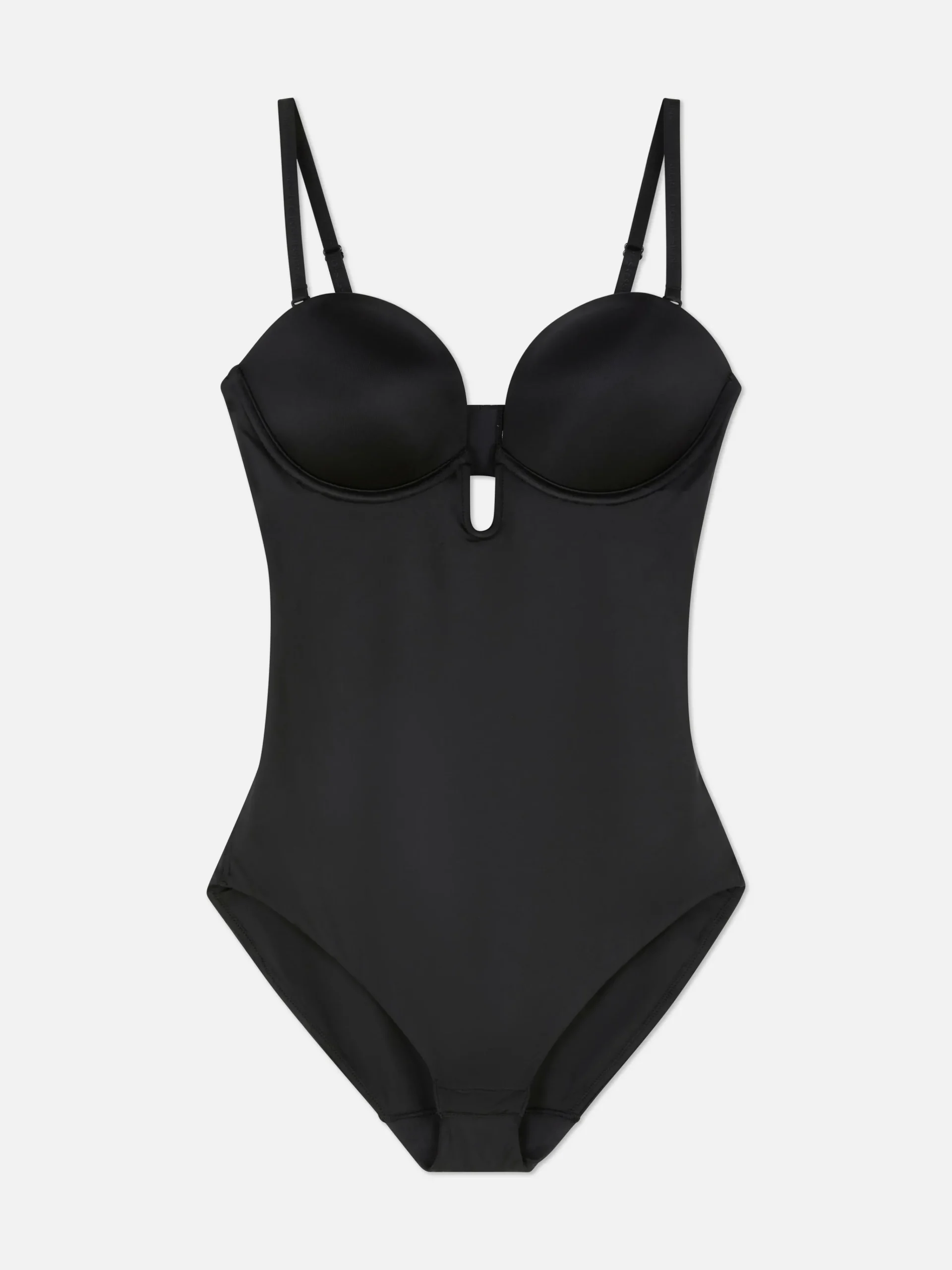 Shapewear Plunge Cupped Bodysuit|Primark Online