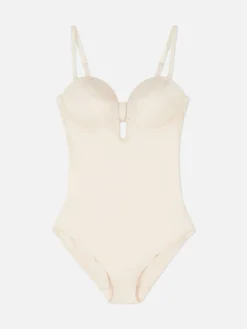 Shapewear Plunge Cupped Bodysuit|Primark Clearance