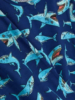 Shark Long Sleeve Pajama Set|Primark Clearance