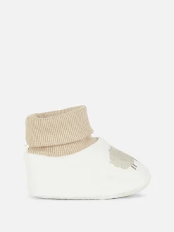 Sheep Sock Top Slippers|Primark New