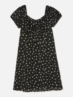 Shirred Floral Dress|Primark Best