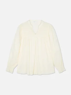 Shirred Smock Blouse|Primark Sale