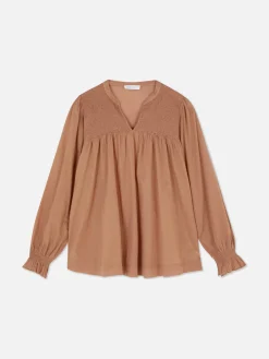 Shirred Smock Blouse|Primark Best
