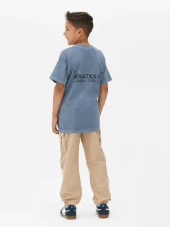 Short Sleeve Athletic Graphic T-Shirt|Primark Outlet