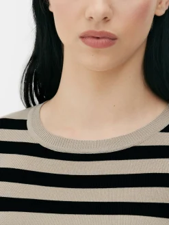 Short Sleeve Cropped Sweater|Primark Clearance