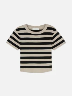 Short Sleeve Cropped Sweater|Primark Clearance