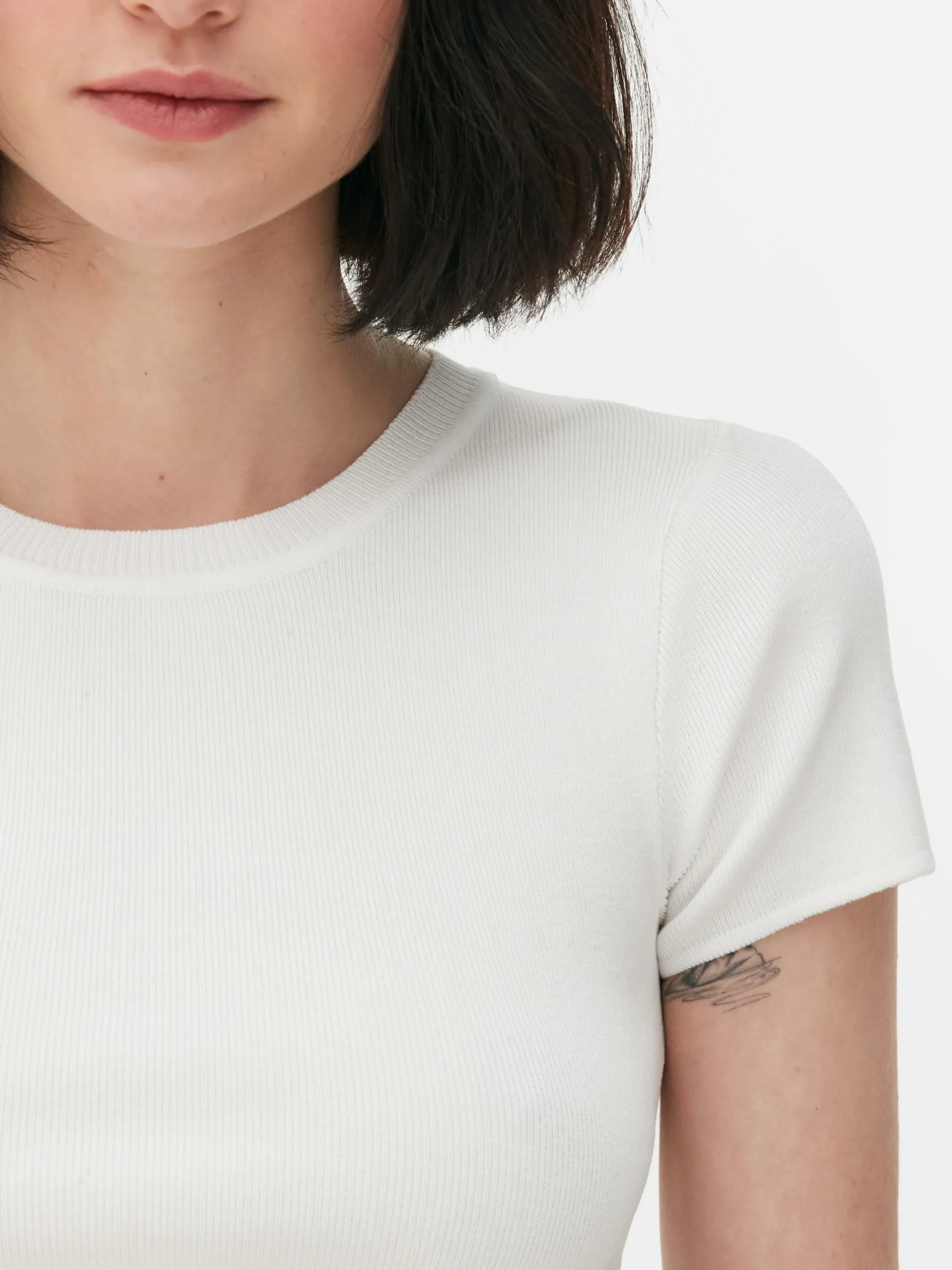 Short Sleeve Cropped Sweater|Primark Discount
