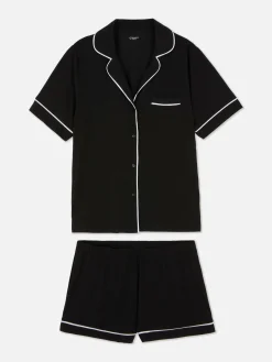 Short Sleeve Jersey Pajamas|Primark Clearance