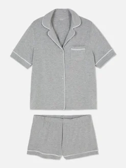 Short Sleeve Jersey Pajamas|Primark Outlet