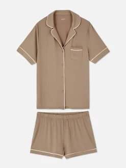 Short Sleeve Jersey Pajamas|Primark Sale