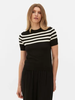 Short Sleeve Knit Top|Primark Best