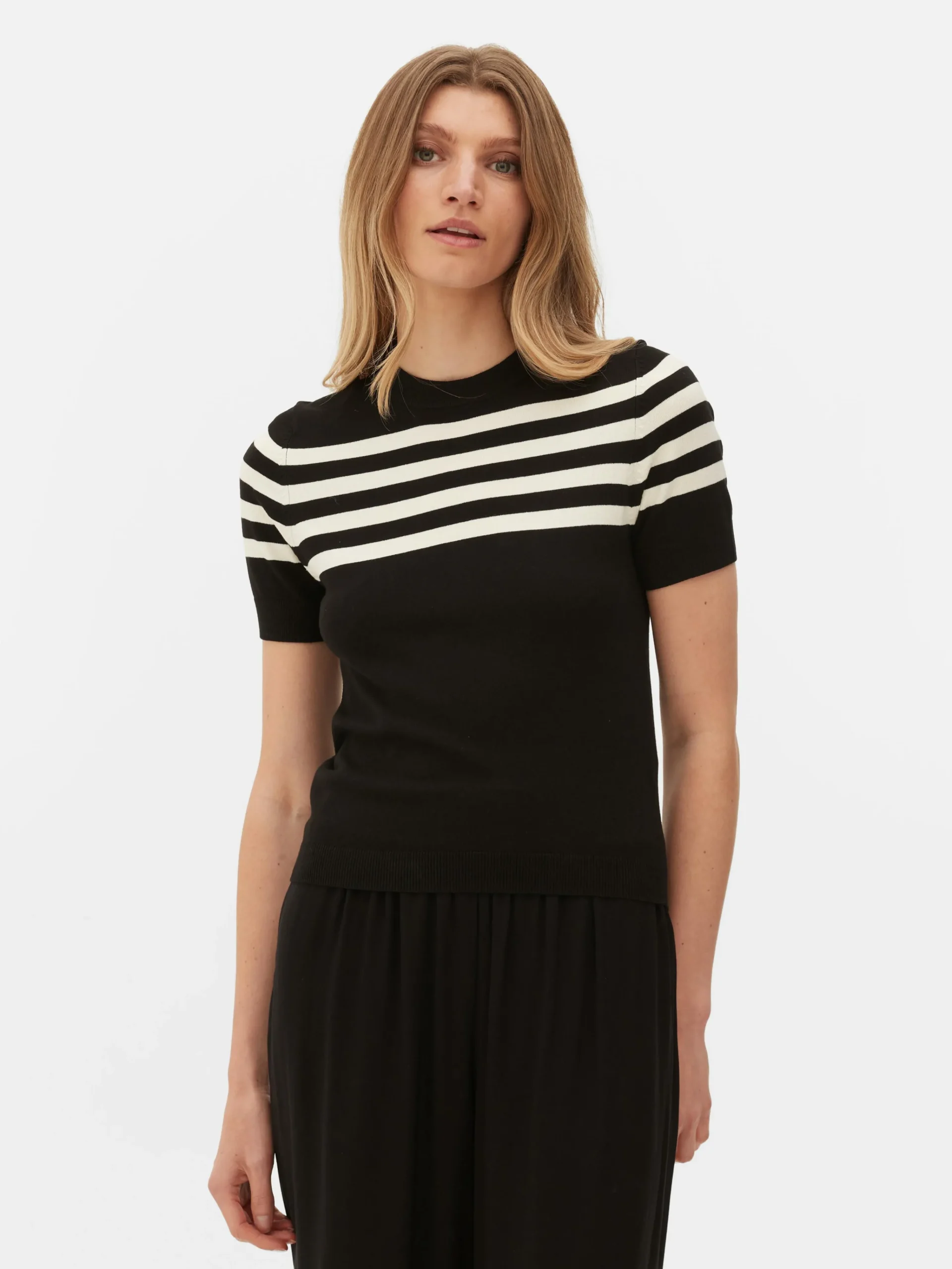 Short Sleeve Knit Top|Primark Best