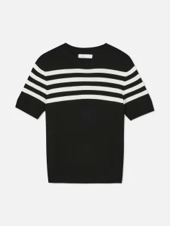 Short Sleeve Knit Top|Primark Best