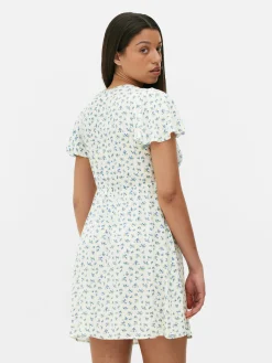 Short Sleeve Mini Dress|Primark