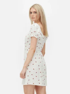 Short Sleeve Mini Dress|Primark