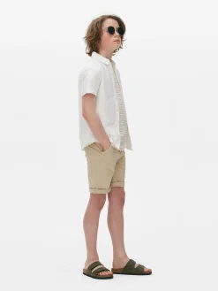 Short Sleeve Oxford Shirt|Primark