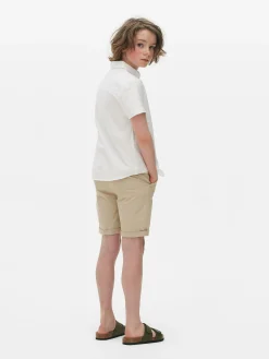 Short Sleeve Oxford Shirt|Primark